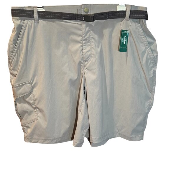 L.L. Bean Tropicwear Shorts XL Regular Frost Gray NWT‎ – MSRP $59.95 - Picture 1 of 10